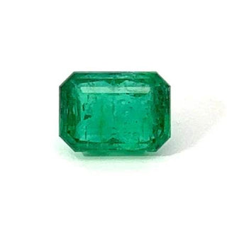 Silver jewelry with deep green emerald stones