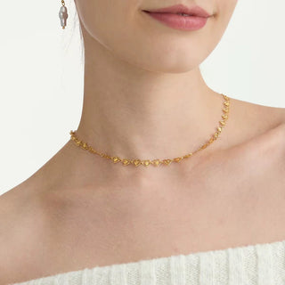 18K Gold Vermeil Heart Necklace