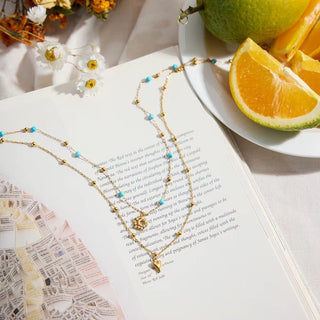 Waterproof Hypoallergenic Gold Layered Necklace