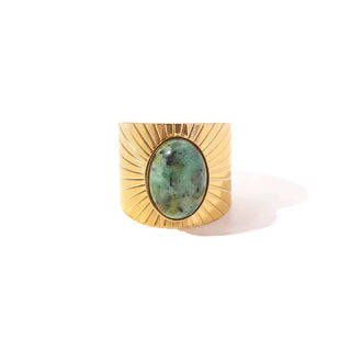 Hypoallergenic turquoise ring Dubai jewelry