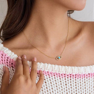 Turquoise Evil Eye Necklace – Dubai Collection